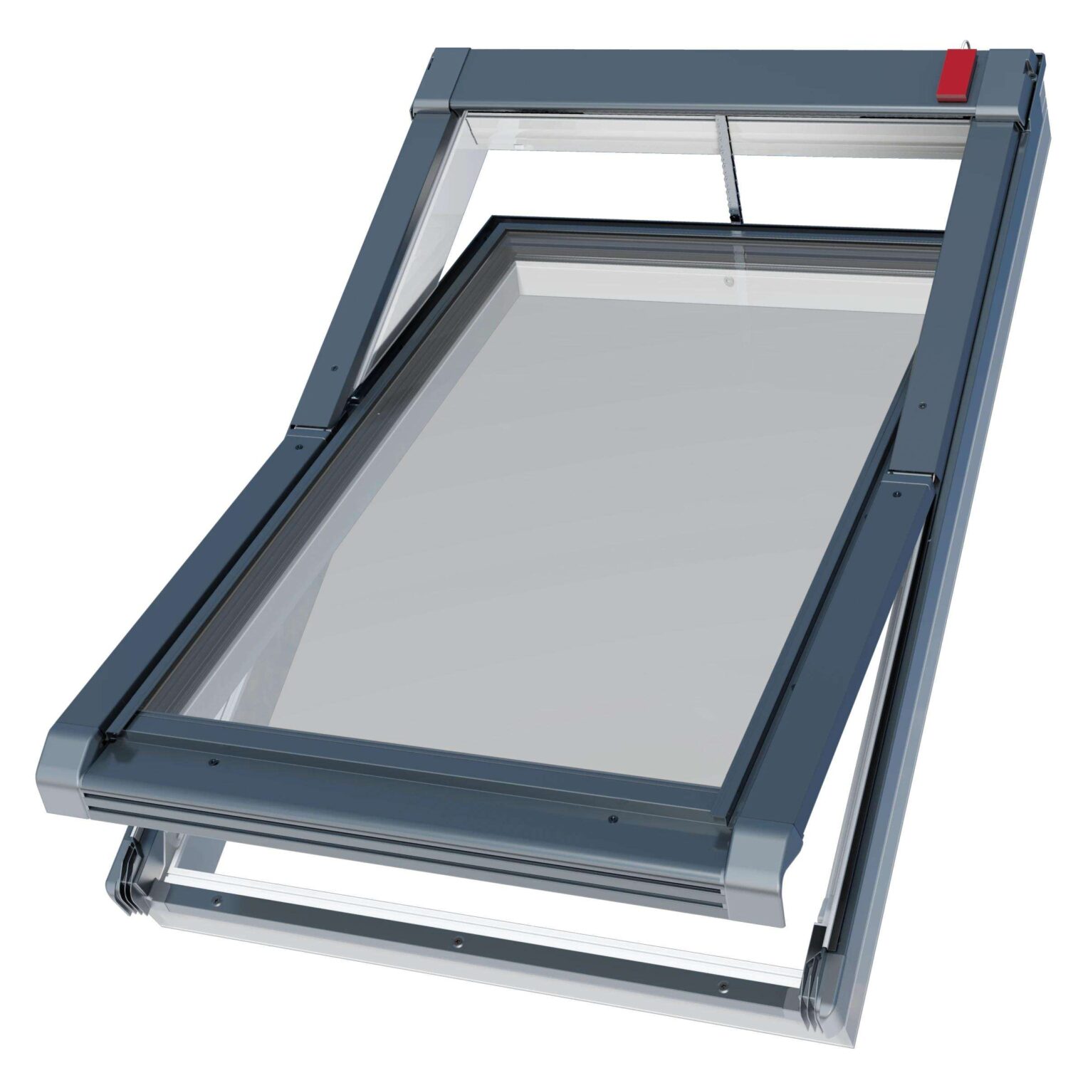 Strešné okno PVC 3sklo elektro ovl. vypínačom 66x118 kývne IGC2 I22