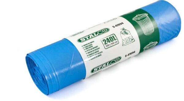 STALCO Vrecia na odpad - 160 L ; 91 x 110 cm ; bal. 10 ks