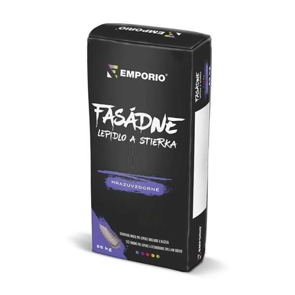 Emporio Fasádne lepidlo a stierka, 25 kg