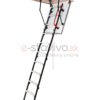 Podkrovné schody OMAN MINI EI45 100X70 H265 FSC ohňovzdorné TSS30279