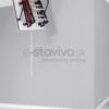 Podkrovné schody OMAN MINI EI45 100X70 H265 FSC ohňovzdorné TSS30279