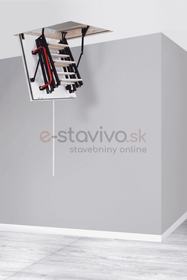 Podkrovné schody OMAN MINI EI45 100X70 H265 FSC ohňovzdorné TSS30279