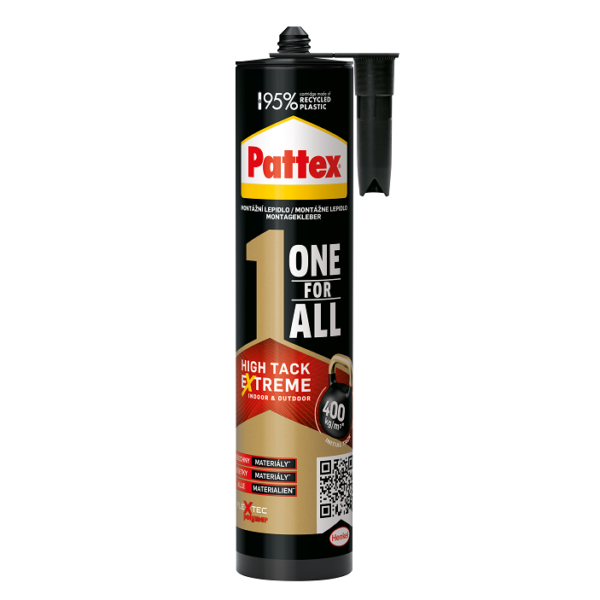 PATTEX One For All HIGH TACK EXTREME, Biela, 440g