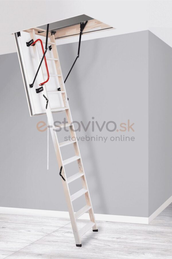 Podkrovné schody OMAN EI45 POLAR 120X60 H280 FSC ohňovzdorné TSS30298