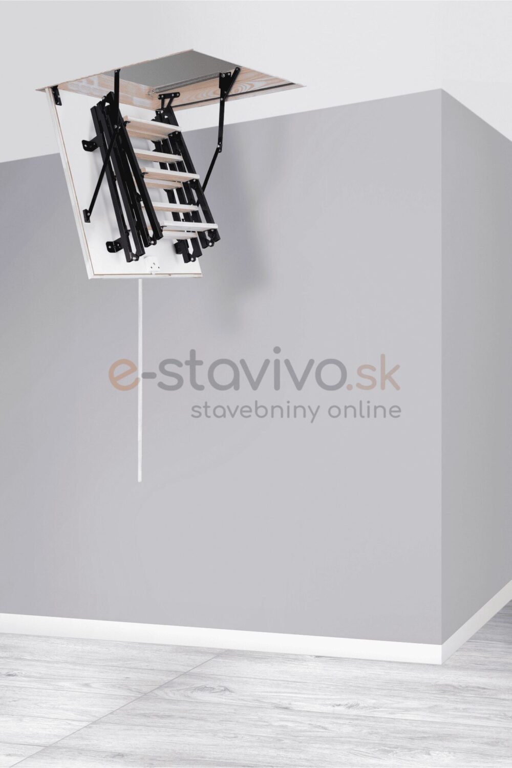 Podkrovné schody OMAN MINI TERMO 100X70 H265 FSC TSS30106 – Obrázok 6