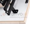 Podkrovné schody OMAN MINI TERMO 80X70 H265 FSC TSS30110
